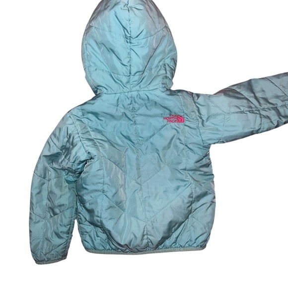 THE NORTH FACE| TODDLER GIRLS REVERSIBLE WINTER JACKET SZ 4T - Picture 5 of 10